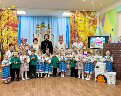 Праздник Покрова Пресвятой Богородицы в детском саду «Фиалка» д. Городище